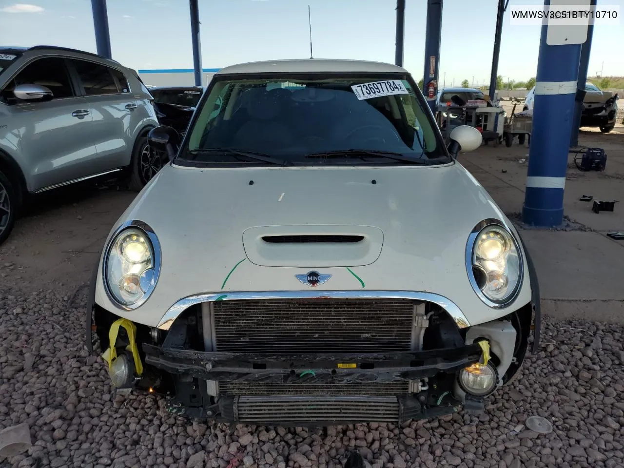 2011 Mini Cooper S VIN: WMWSV3C51BTY10710 Lot: 73697784