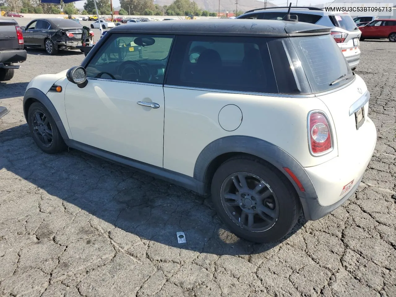 2011 Mini Cooper VIN: WMWSU3C53BT096713 Lot: 74357454