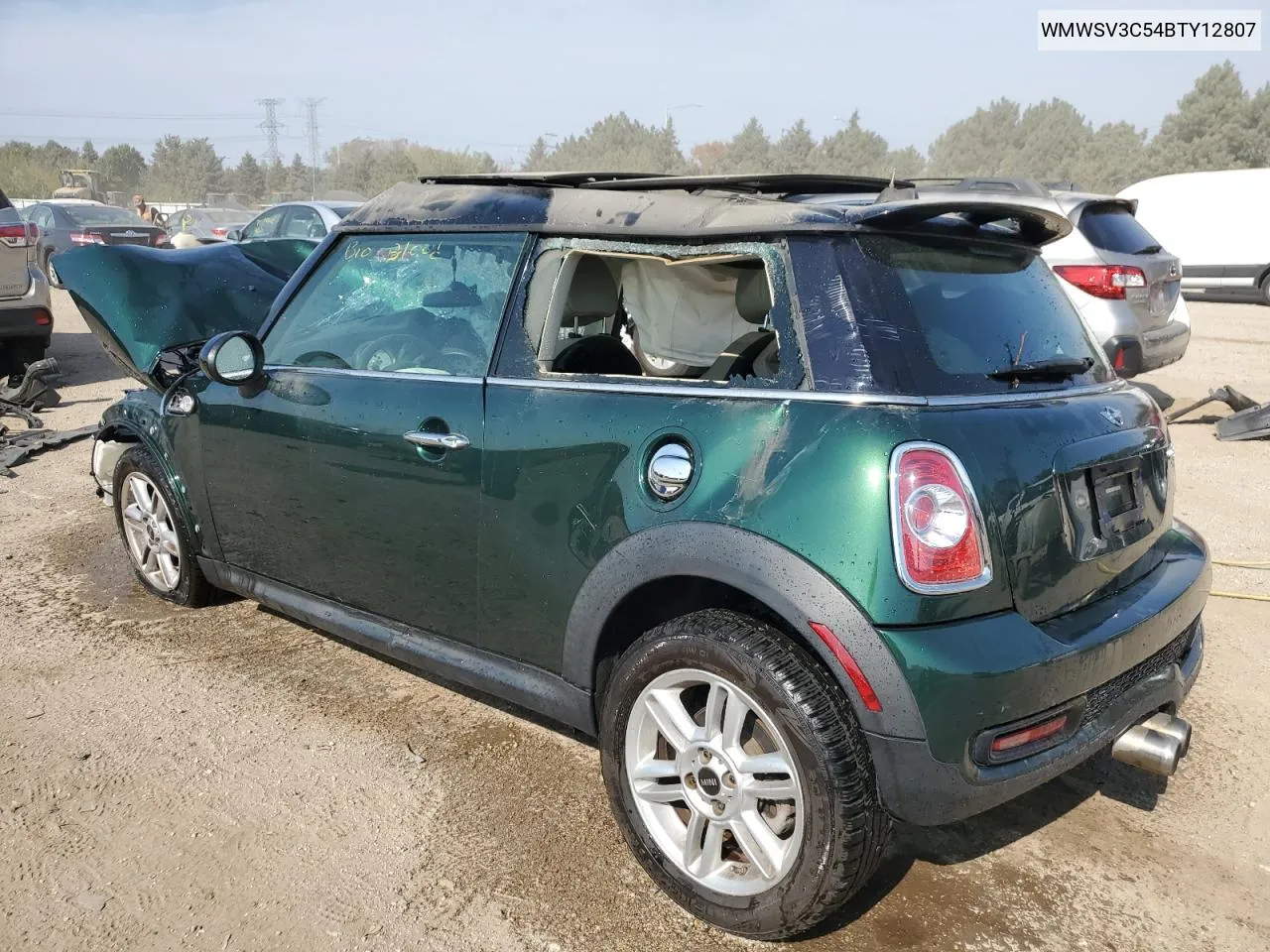 2011 Mini Cooper S VIN: WMWSV3C54BTY12807 Lot: 75277704