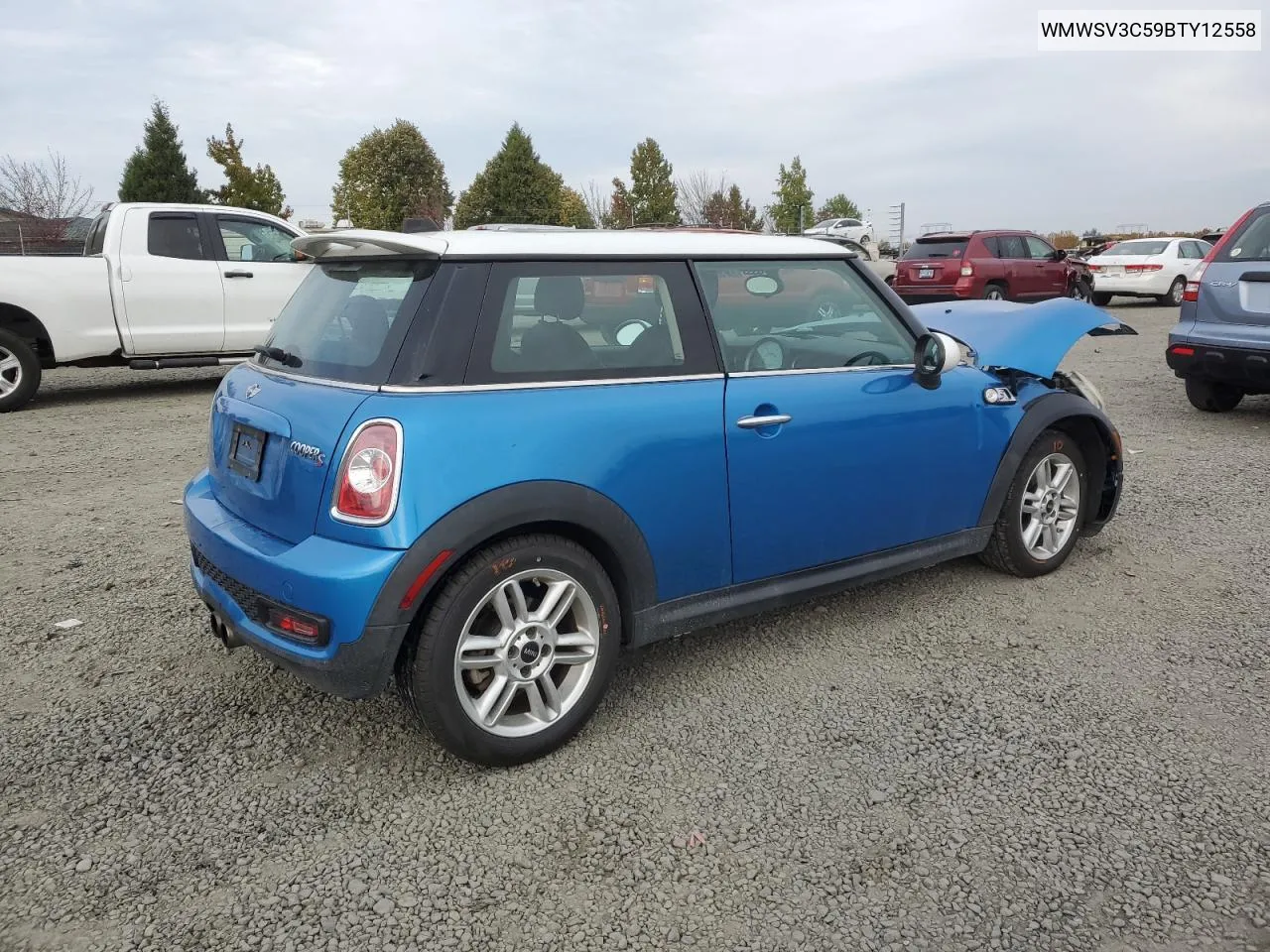 2011 Mini Cooper S VIN: WMWSV3C59BTY12558 Lot: 75464694