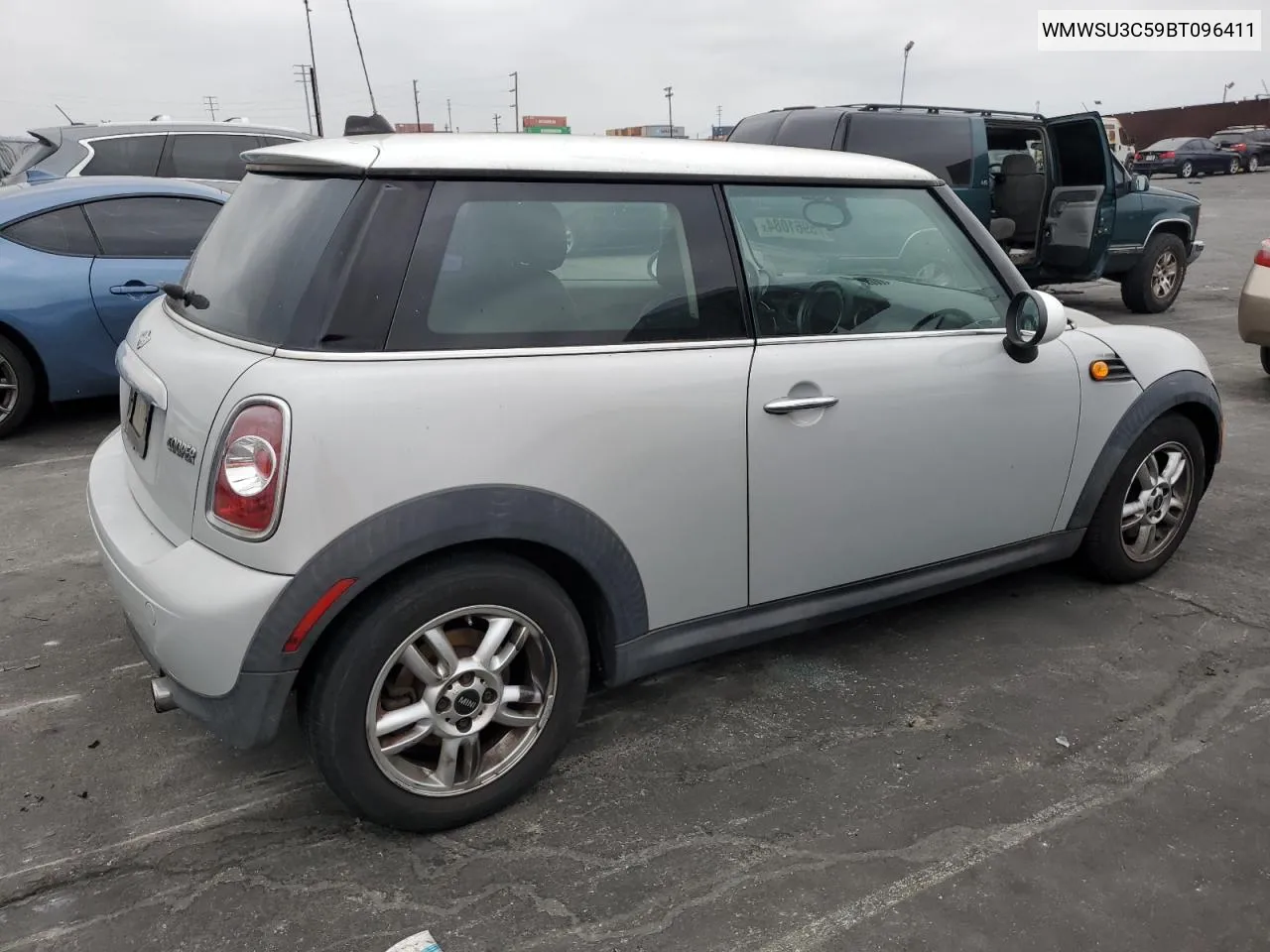 2011 Mini Cooper VIN: WMWSU3C59BT096411 Lot: 75961084