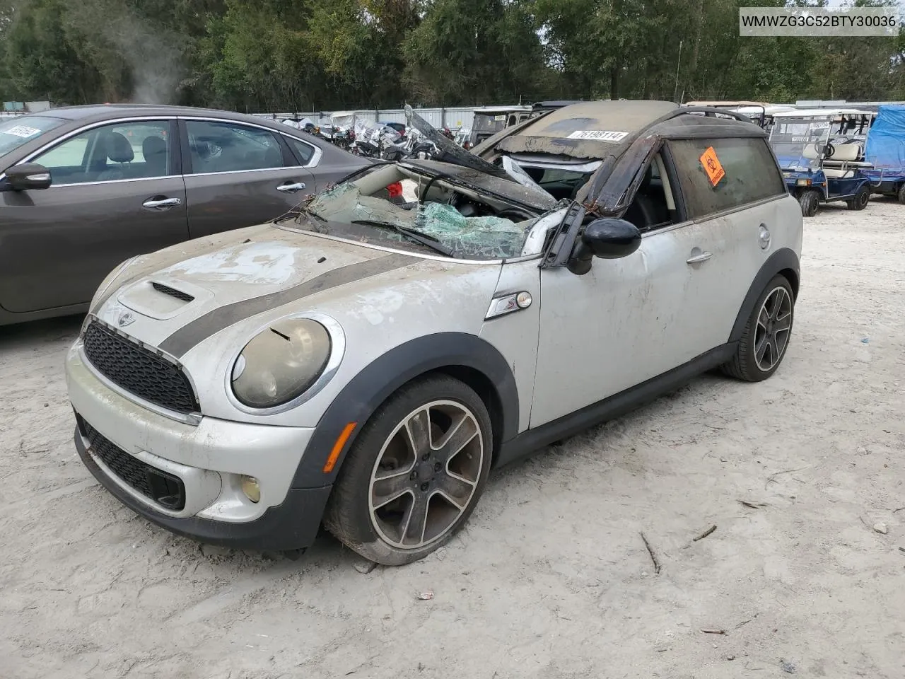 2011 Mini Cooper S Clubman VIN: WMWZG3C52BTY30036 Lot: 76198114