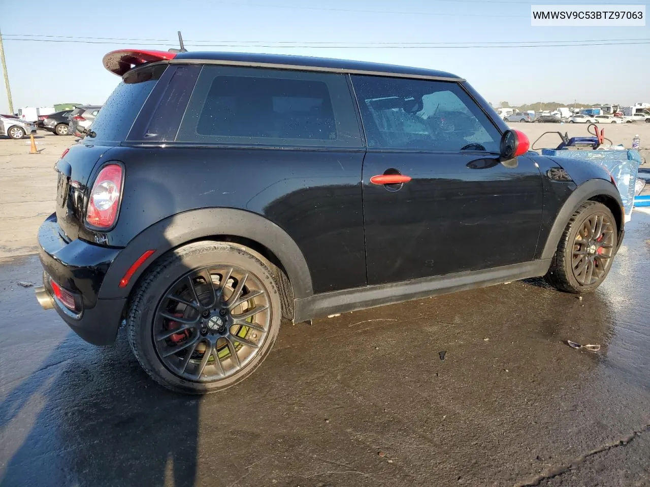 2011 Mini Cooper John Cooper Works VIN: WMWSV9C53BTZ97063 Lot: 76831204