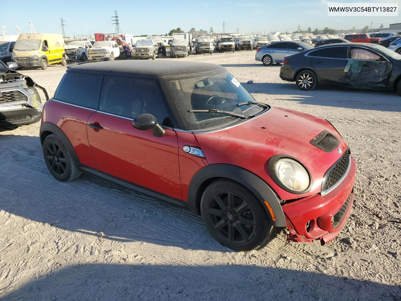 2011 Mini Cooper S VIN: WMWSV3C54BTY13827 Lot: 76904214