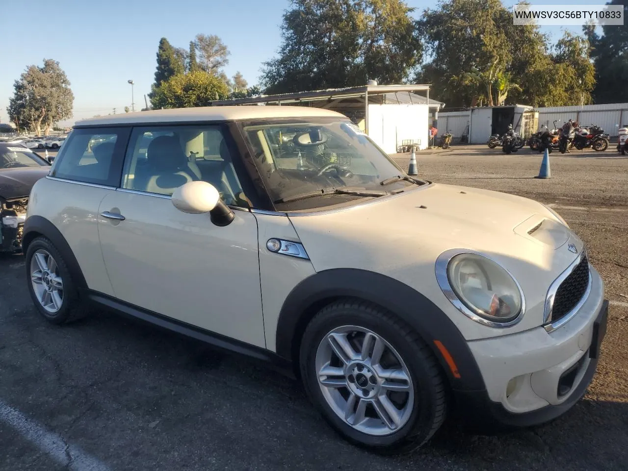 2011 Mini Cooper S VIN: WMWSV3C56BTY10833 Lot: 78094094