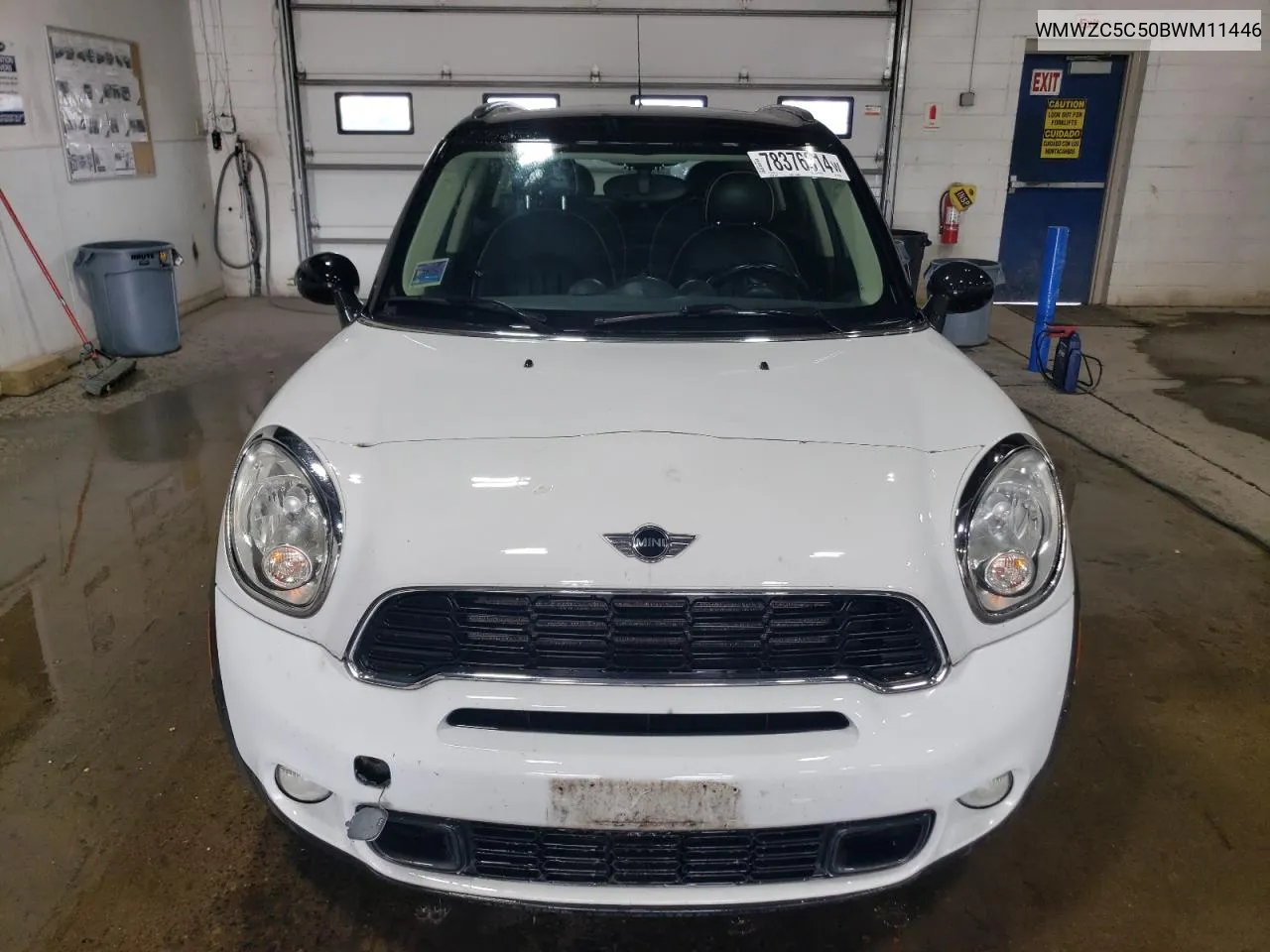 2011 Mini Cooper S Countryman VIN: WMWZC5C50BWM11446 Lot: 78376314