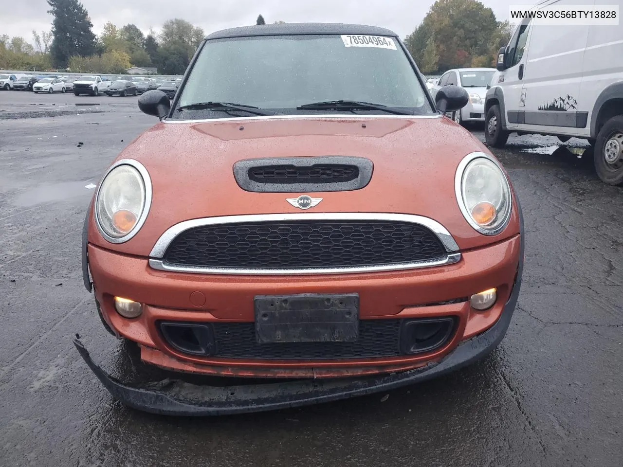 2011 Mini Cooper S VIN: WMWSV3C56BTY13828 Lot: 78504964