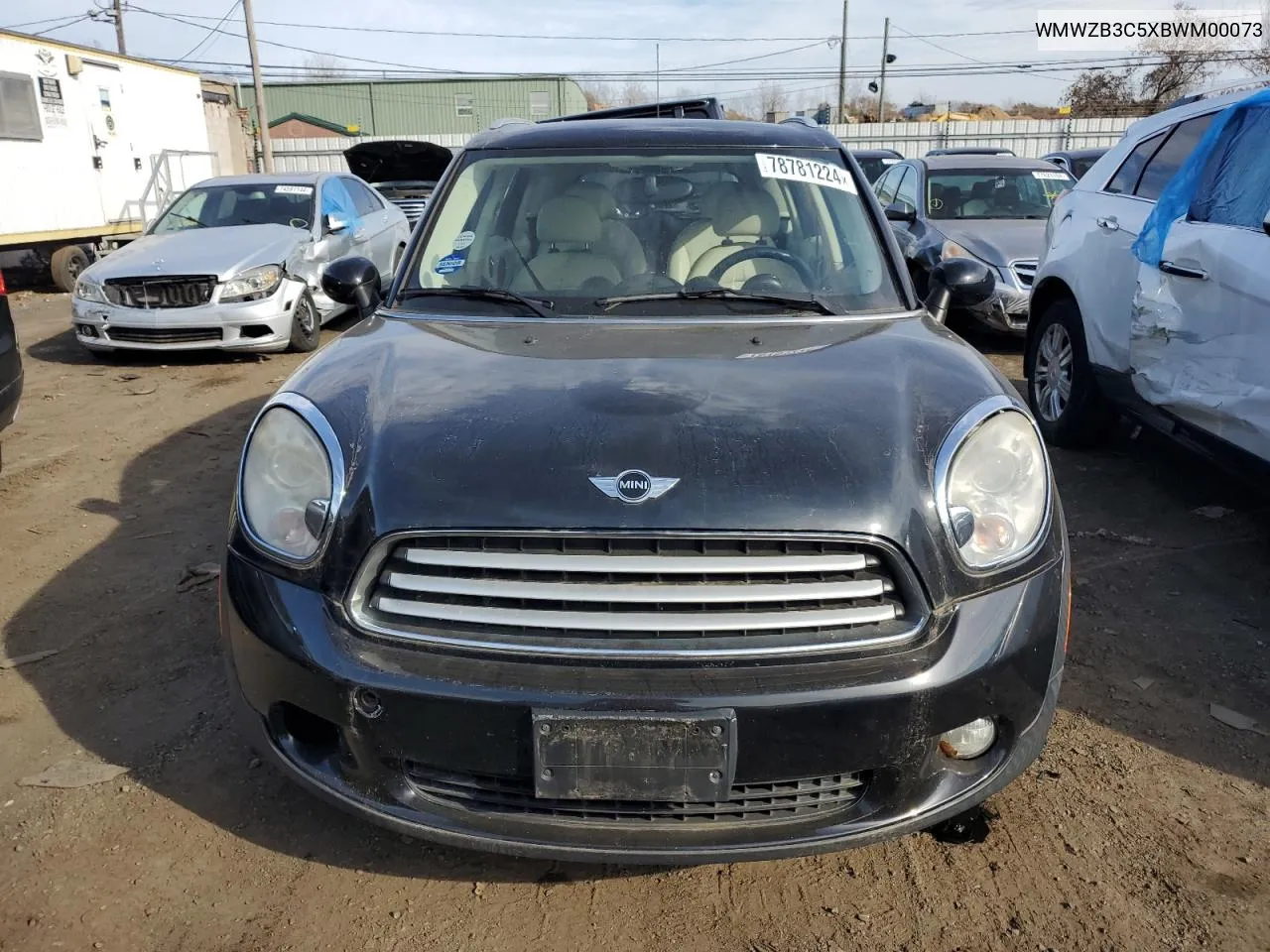 2011 Mini Cooper Countryman VIN: WMWZB3C5XBWM00073 Lot: 78781224