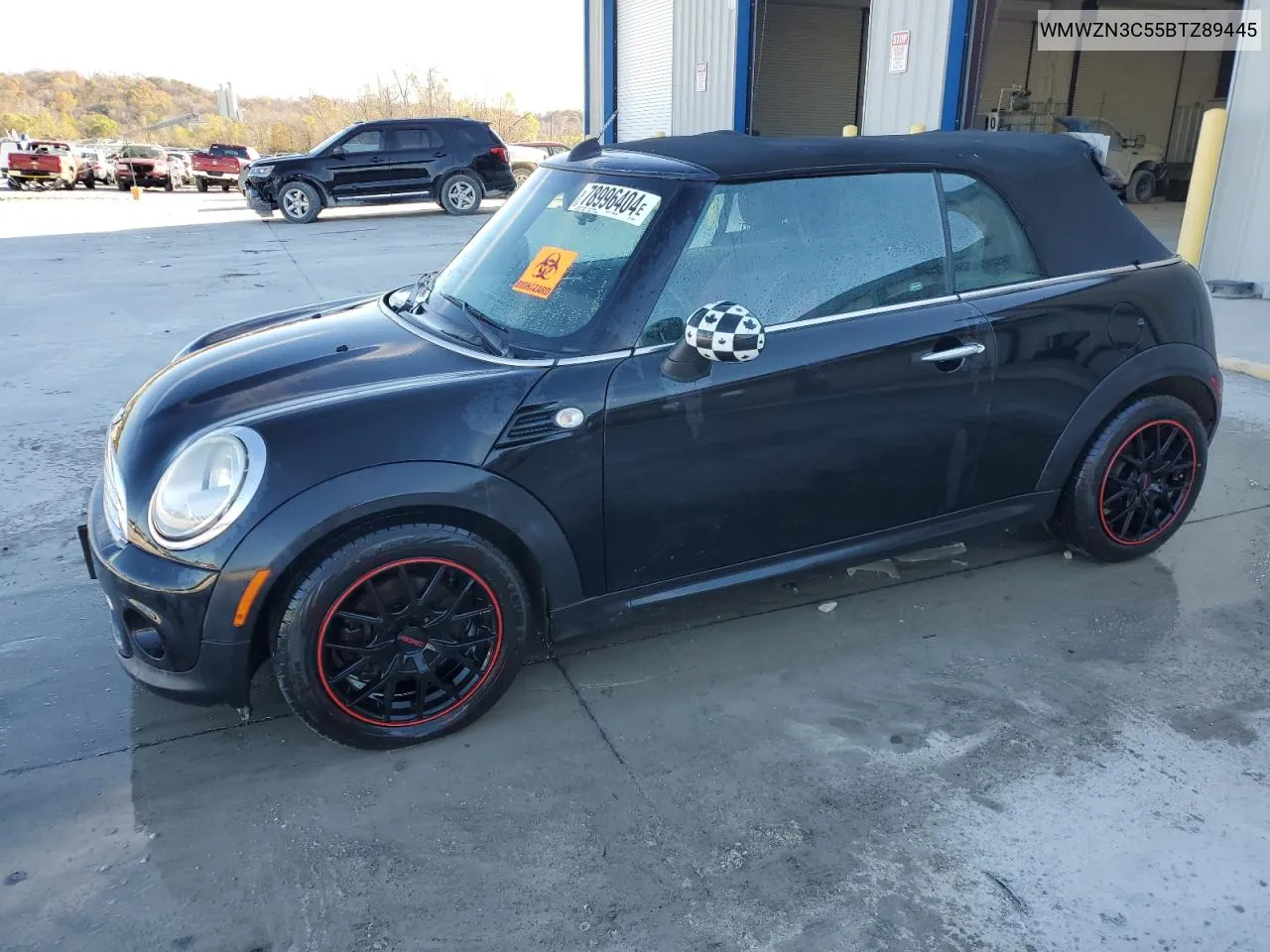 2011 Mini Cooper VIN: WMWZN3C55BTZ89445 Lot: 78996404