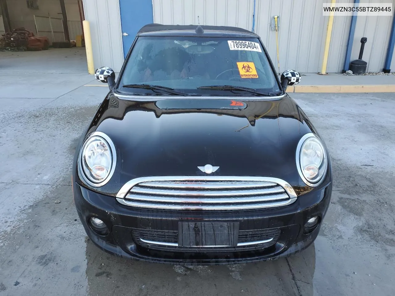 2011 Mini Cooper VIN: WMWZN3C55BTZ89445 Lot: 78996404