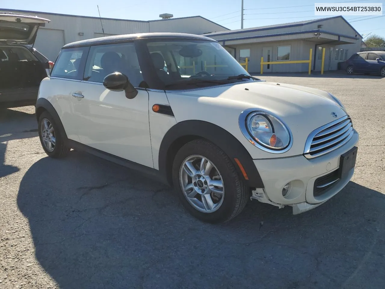 2011 Mini Cooper VIN: WMWSU3C54BT253830 Lot: 79119414