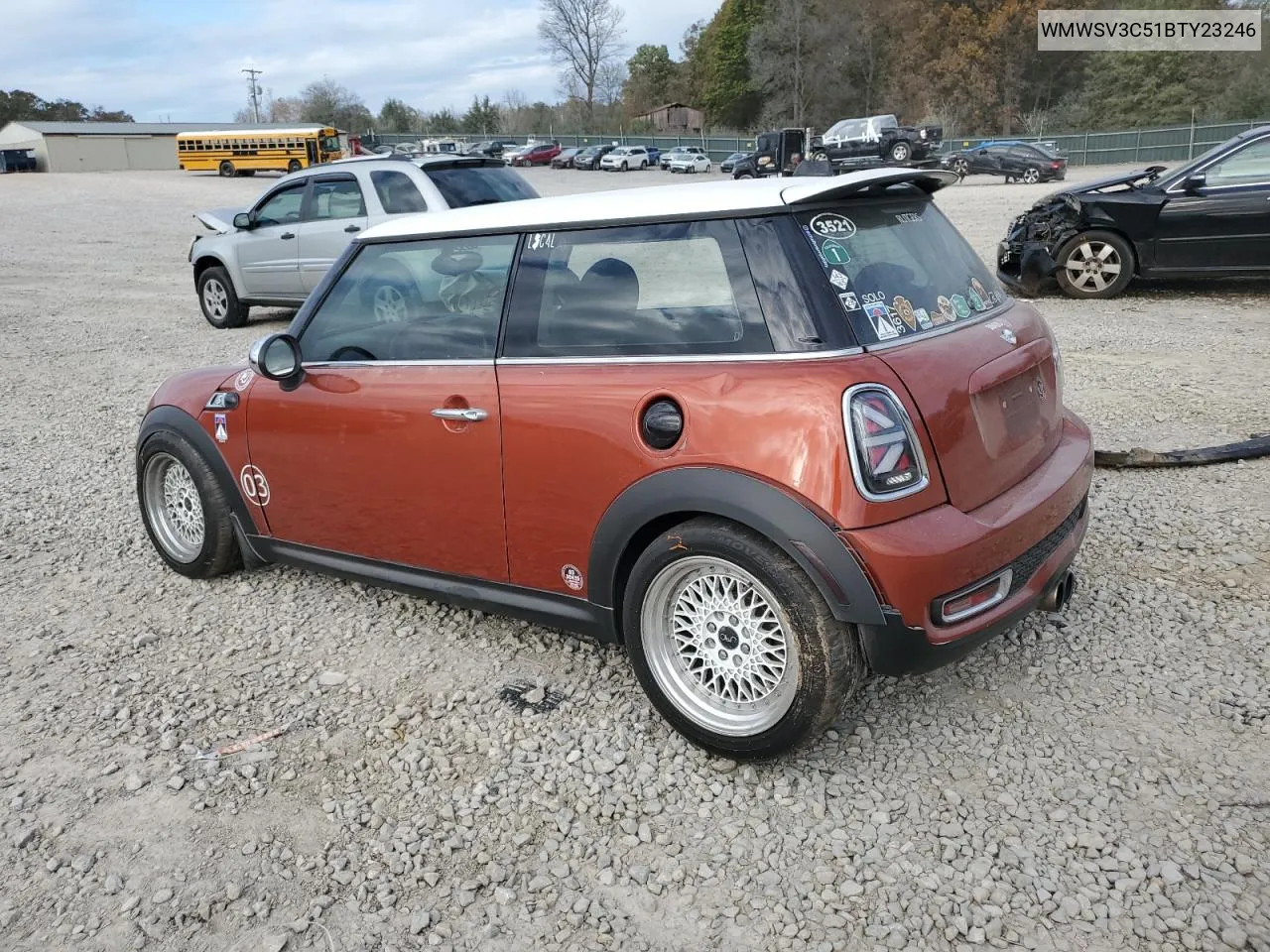 2011 Mini Cooper S VIN: WMWSV3C51BTY23246 Lot: 79348754