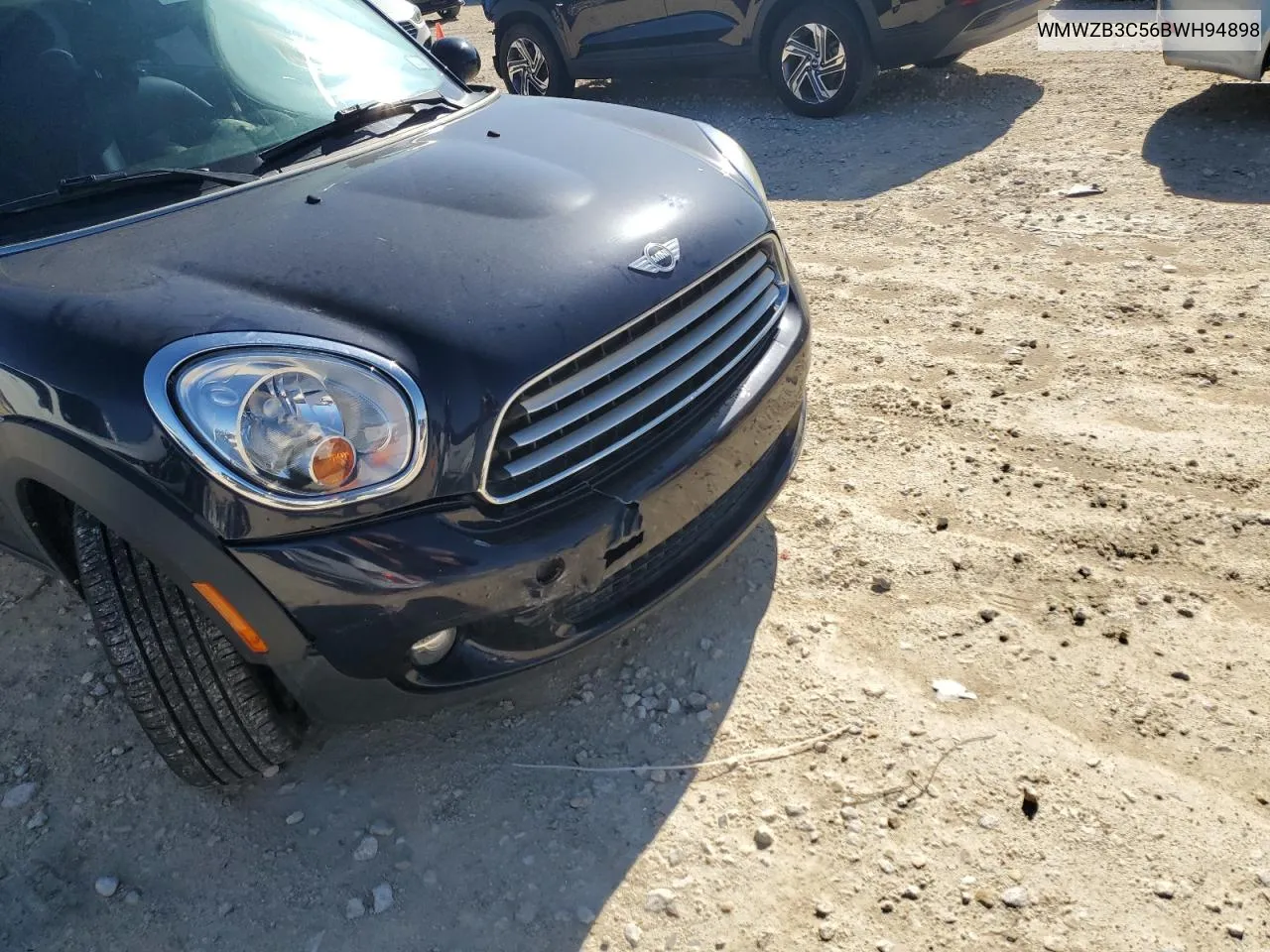 2011 Mini Cooper Countryman VIN: WMWZB3C56BWH94898 Lot: 79498384