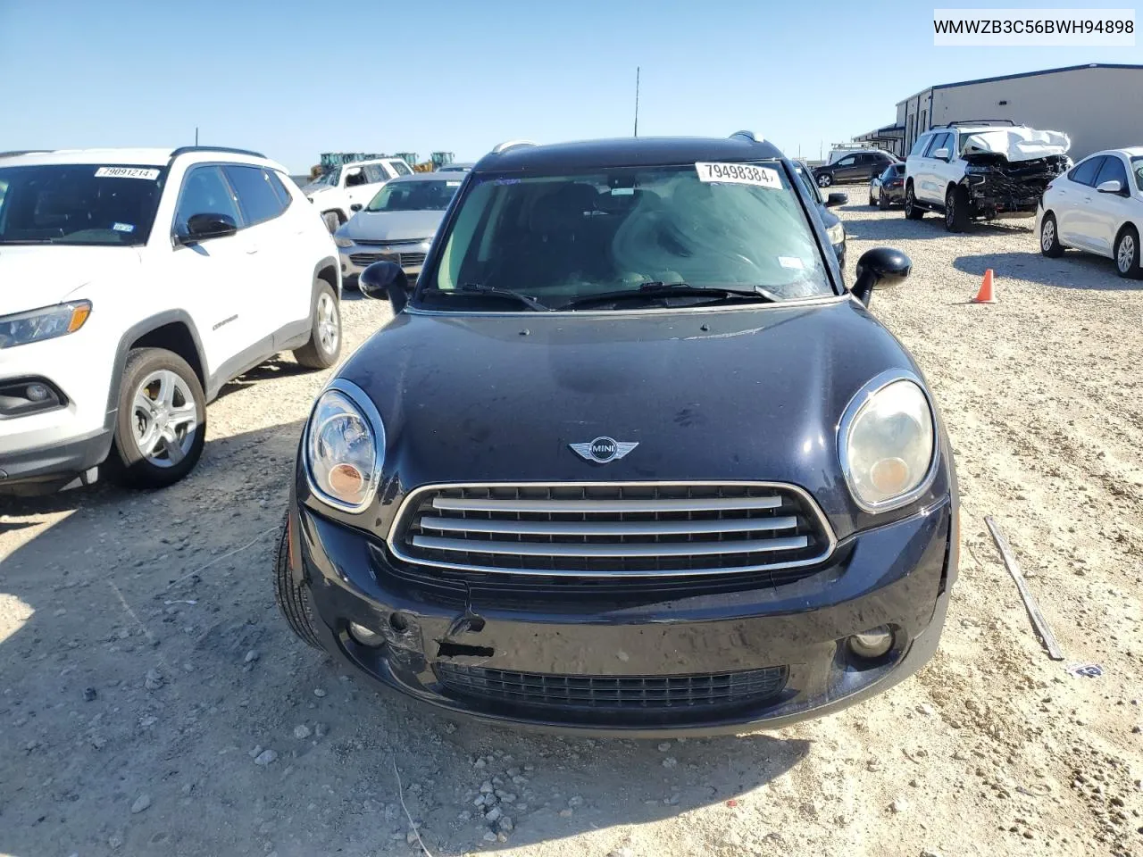 2011 Mini Cooper Countryman VIN: WMWZB3C56BWH94898 Lot: 79498384