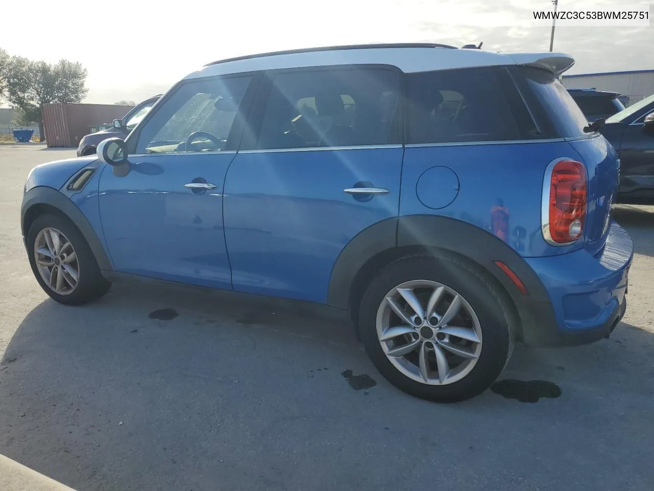 2011 Mini Cooper S Countryman VIN: WMWZC3C53BWM25751 Lot: 80375774