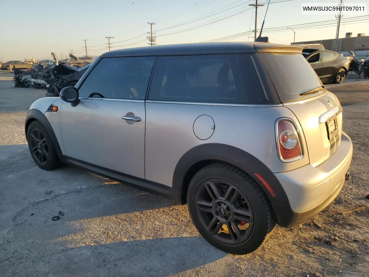 2011 Mini Cooper VIN: WMWSU3C59BT097011 Lot: 80547844