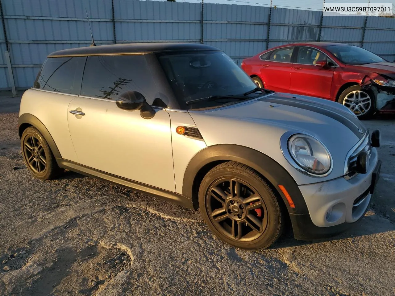 2011 Mini Cooper VIN: WMWSU3C59BT097011 Lot: 80547844