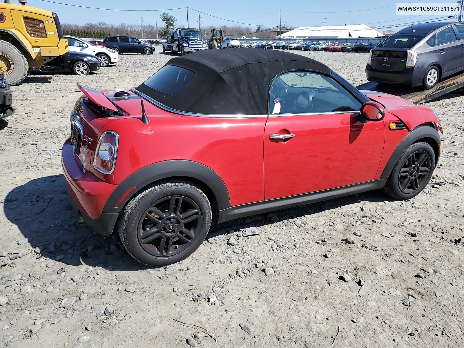 WMWSY1C59CT311571 2012 Mini Cooper Roadster