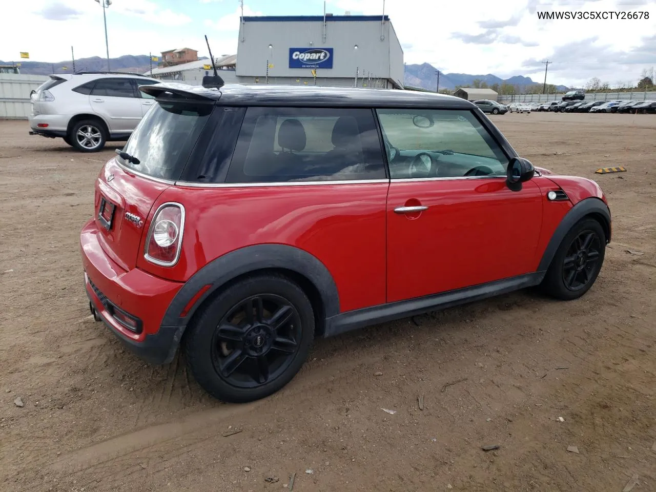 2012 Mini Cooper S VIN: WMWSV3C5XCTY26678 Lot: 52140604