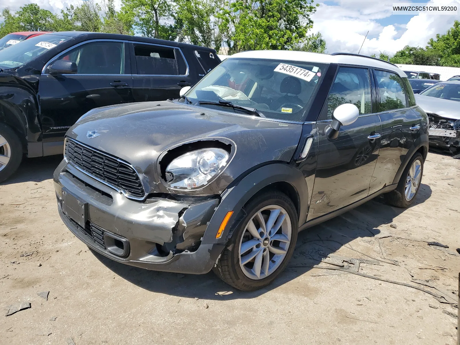 WMWZC5C51CWL59200 2012 Mini Cooper S Countryman