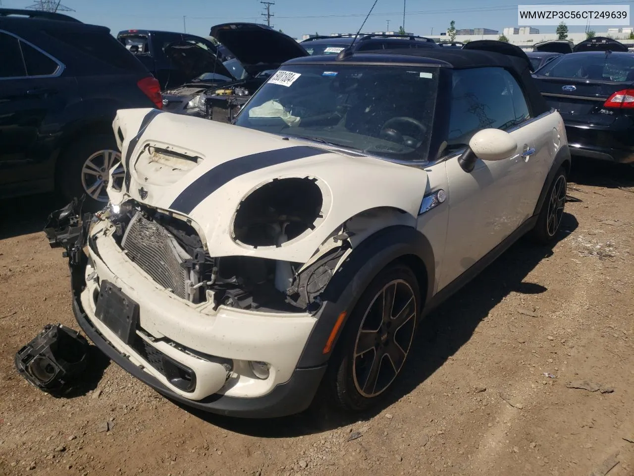 2012 Mini Cooper S VIN: WMWZP3C56CT249639 Lot: 59081804