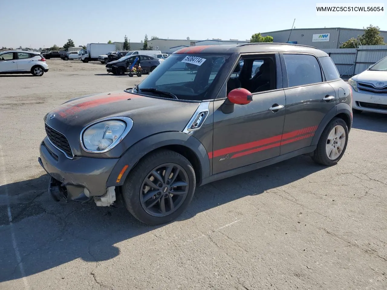 WMWZC5C51CWL56054 2012 Mini Cooper S Countryman