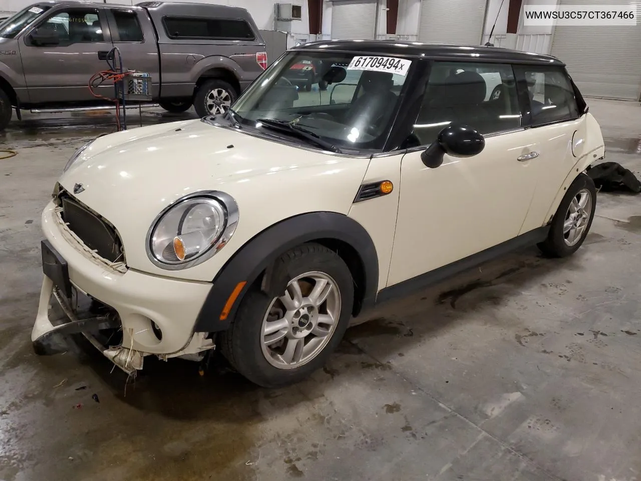 2012 Mini Cooper VIN: WMWSU3C57CT367466 Lot: 61709494