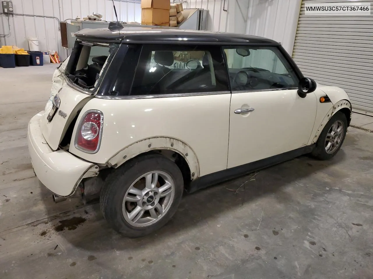 2012 Mini Cooper VIN: WMWSU3C57CT367466 Lot: 61709494