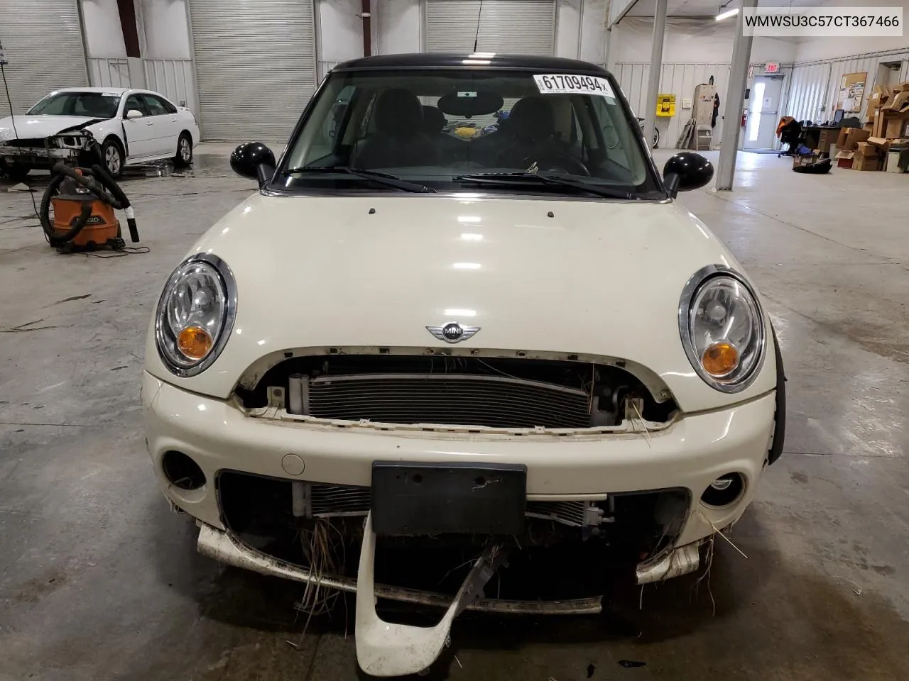 2012 Mini Cooper VIN: WMWSU3C57CT367466 Lot: 61709494