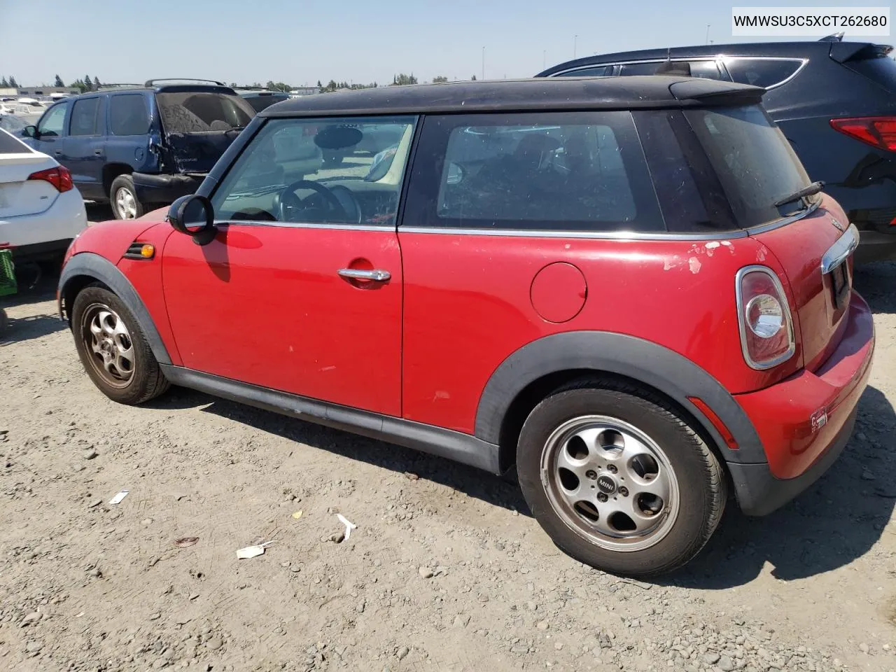 2012 Mini Cooper VIN: WMWSU3C5XCT262680 Lot: 62736944