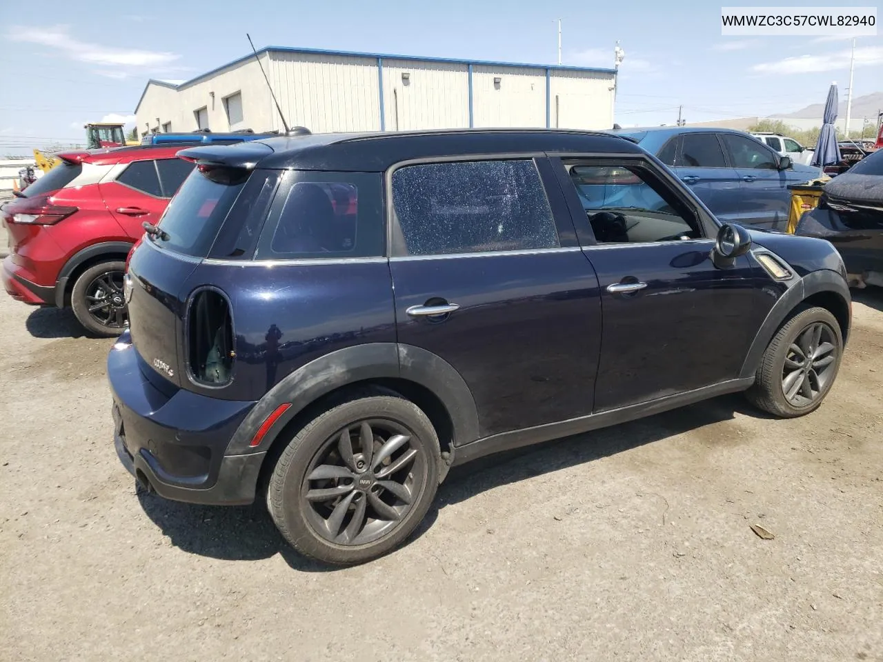 2012 Mini Cooper S Countryman VIN: WMWZC3C57CWL82940 Lot: 64647974