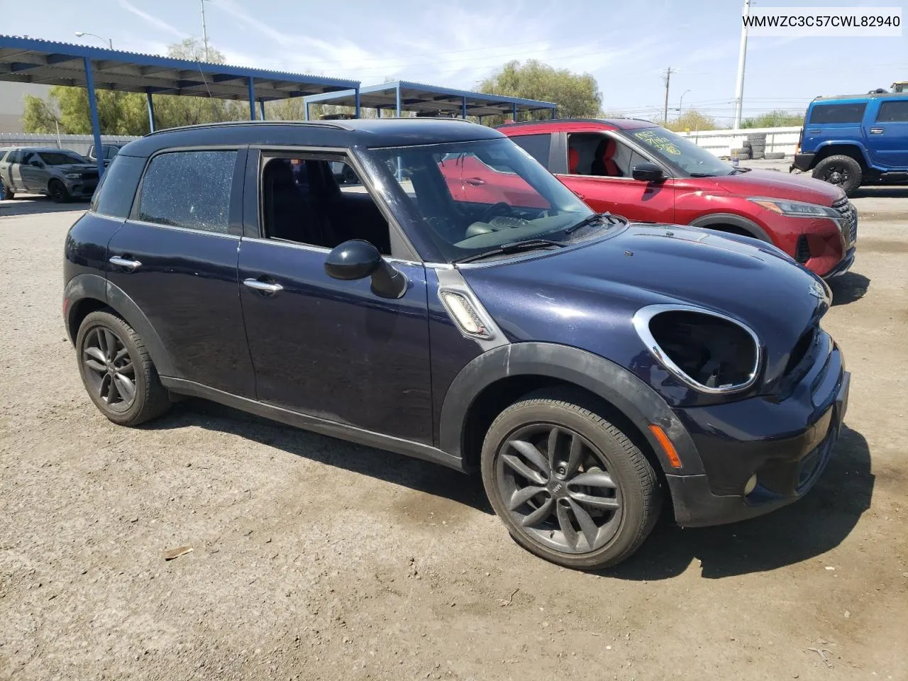 2012 Mini Cooper S Countryman VIN: WMWZC3C57CWL82940 Lot: 64647974