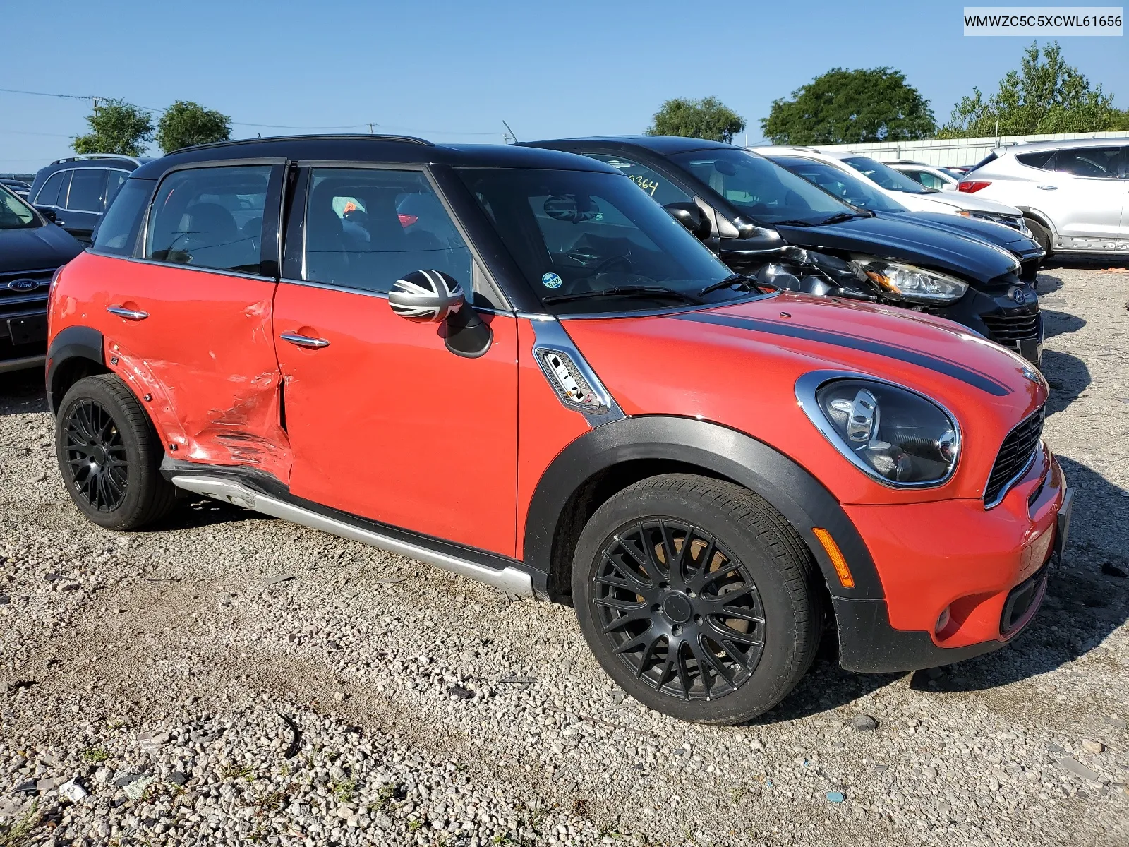 2012 Mini Cooper S Countryman VIN: WMWZC5C5XCWL61656 Lot: 65623054