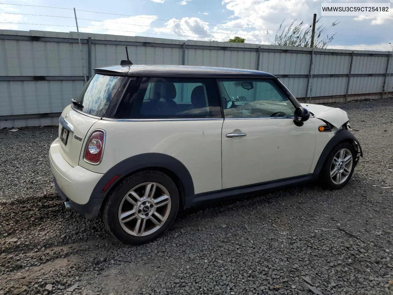 2012 Mini Cooper VIN: WMWSU3C59CT254182 Lot: 65766604