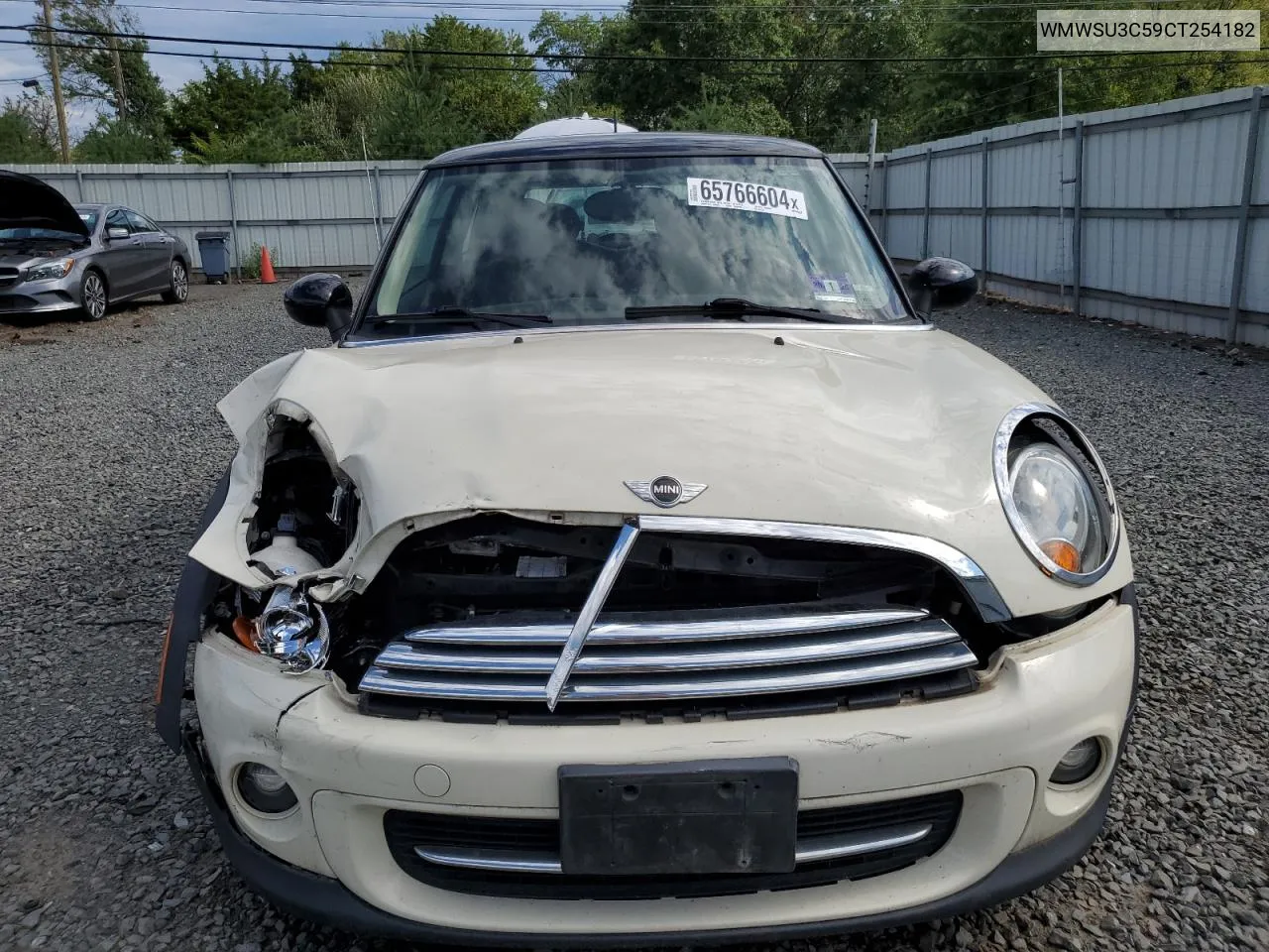 2012 Mini Cooper VIN: WMWSU3C59CT254182 Lot: 65766604