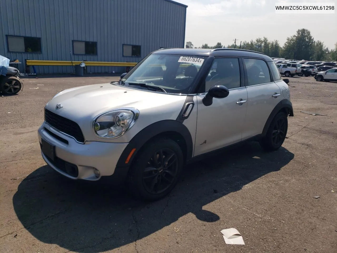 2012 Mini Cooper S Countryman VIN: WMWZC5C5XCWL61298 Lot: 66207634