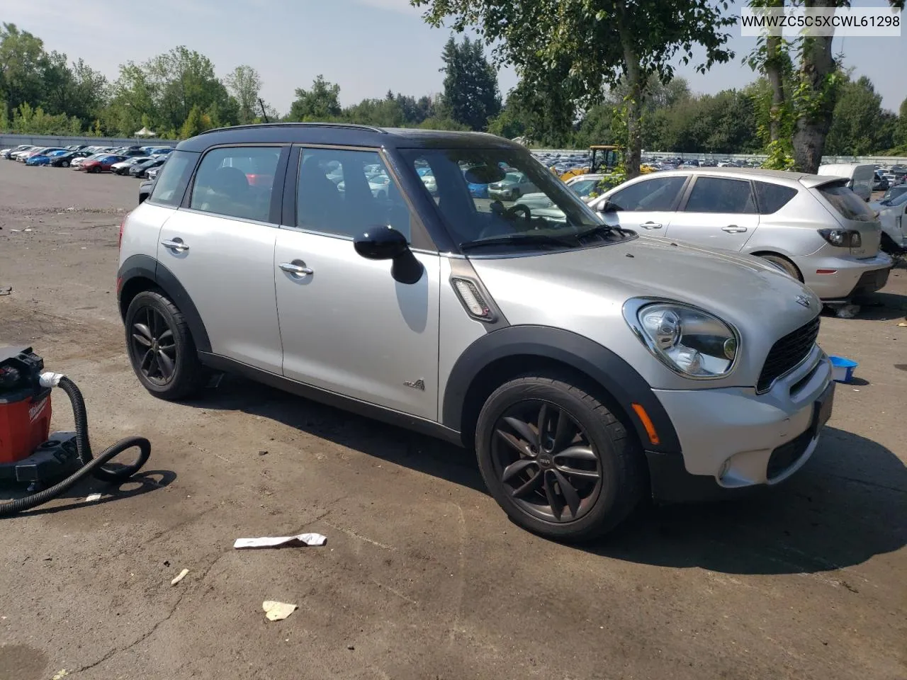 2012 Mini Cooper S Countryman VIN: WMWZC5C5XCWL61298 Lot: 66207634