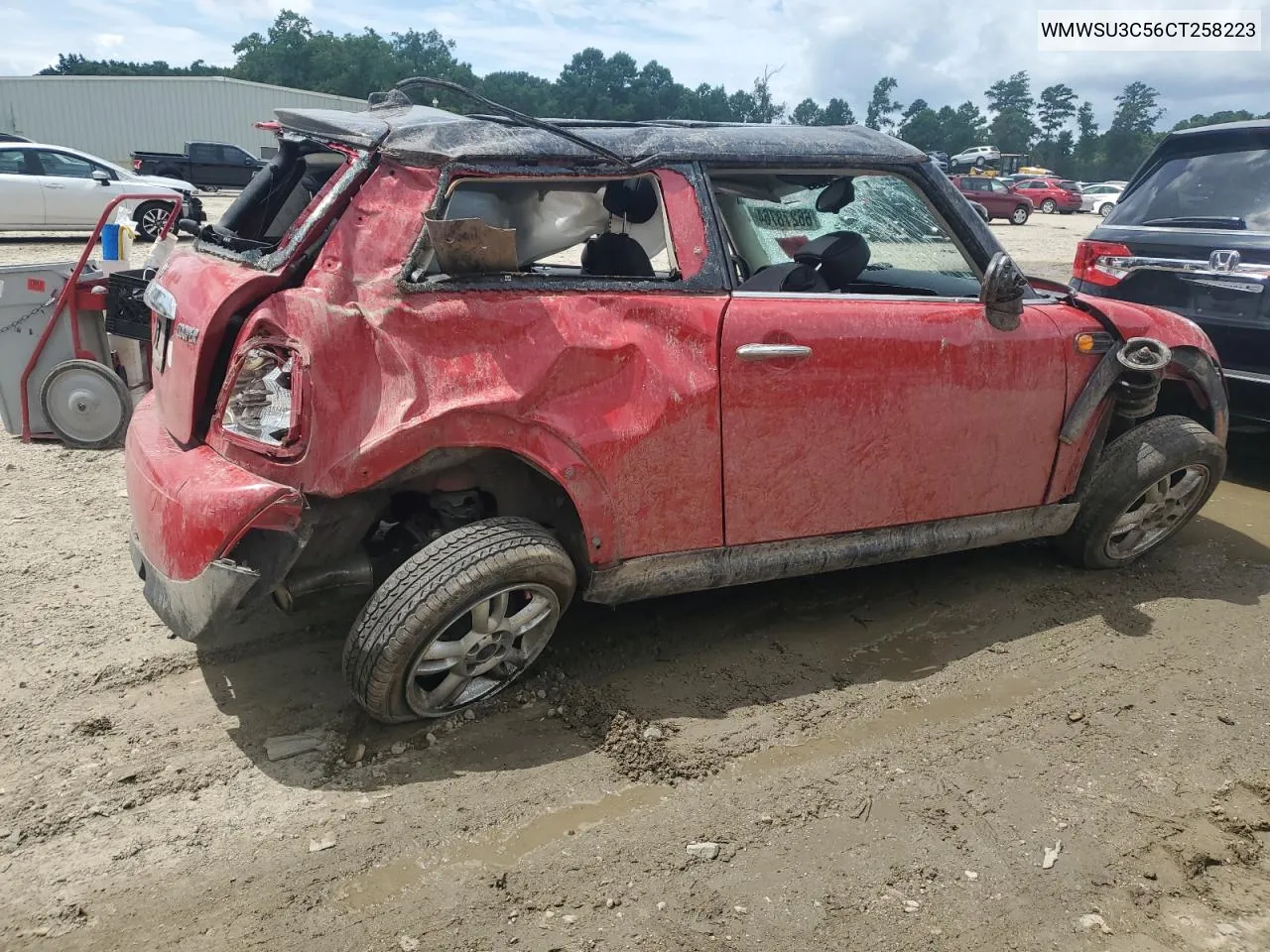 2012 Mini Cooper VIN: WMWSU3C56CT258223 Lot: 66278764