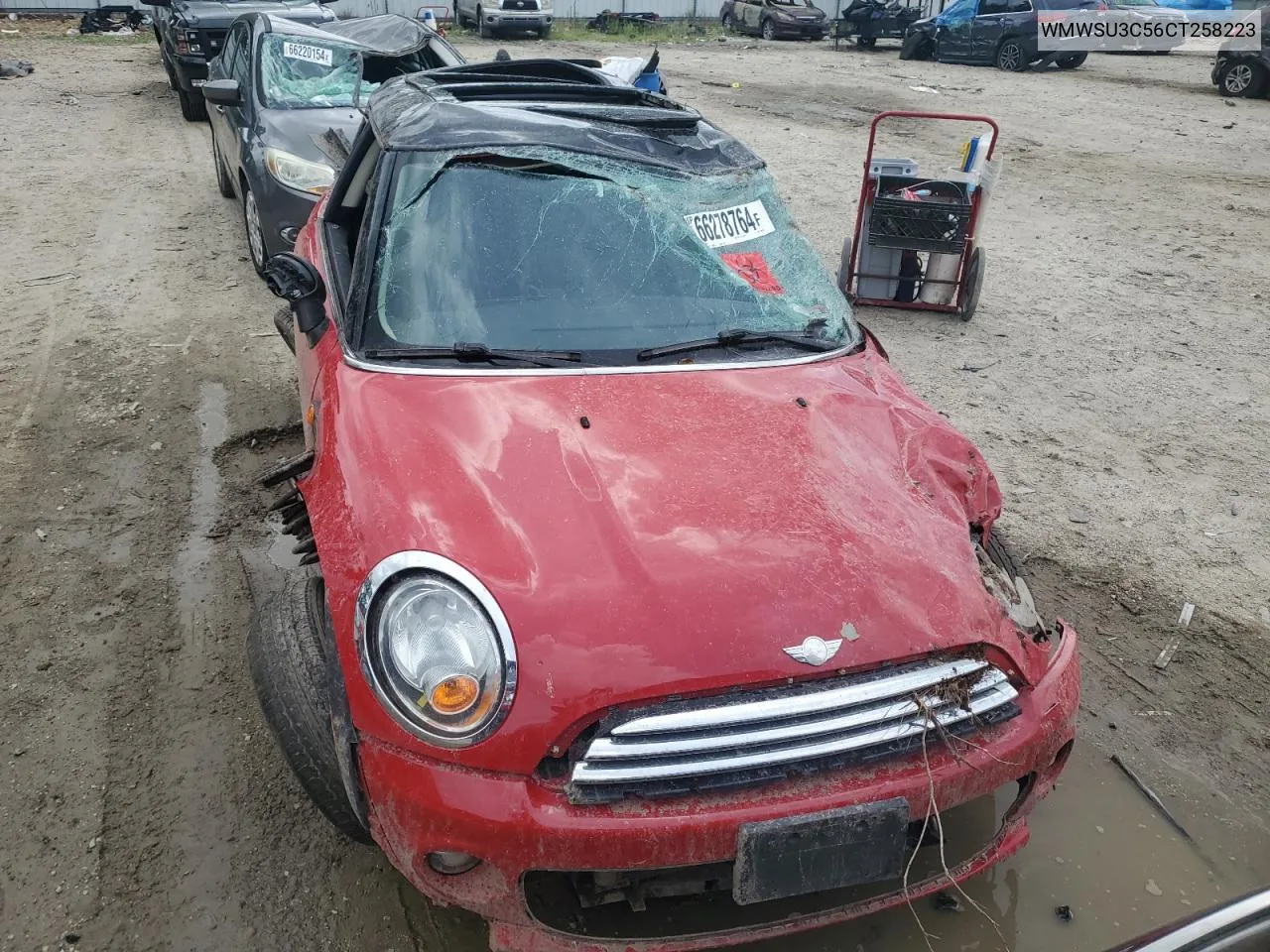 2012 Mini Cooper VIN: WMWSU3C56CT258223 Lot: 66278764