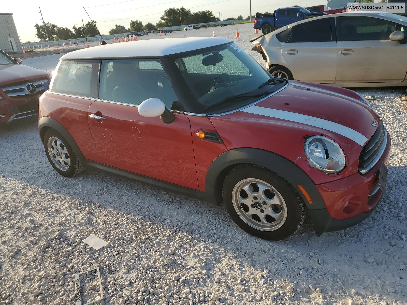 2012 Mini Cooper VIN: WMWSU3C56CT541205 Lot: 66496434