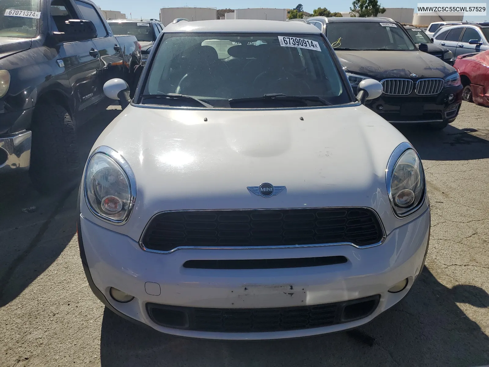 2012 Mini Cooper S Countryman VIN: WMWZC5C55CWL57529 Lot: 67390914