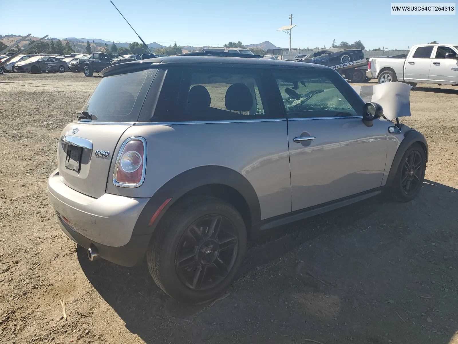 2012 Mini Cooper VIN: WMWSU3C54CT264313 Lot: 67573734