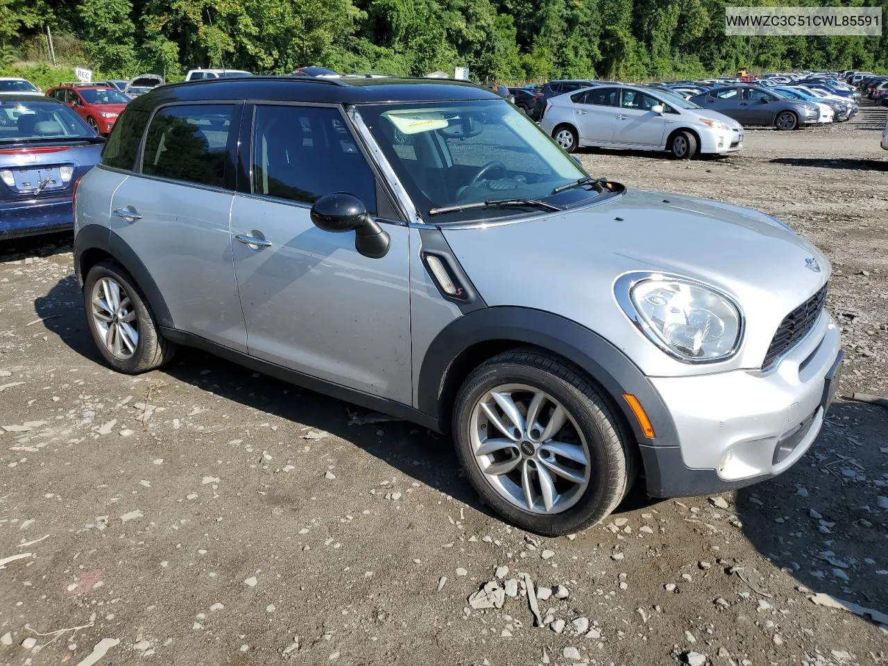 2012 Mini Cooper S Countryman VIN: WMWZC3C51CWL85591 Lot: 67970504