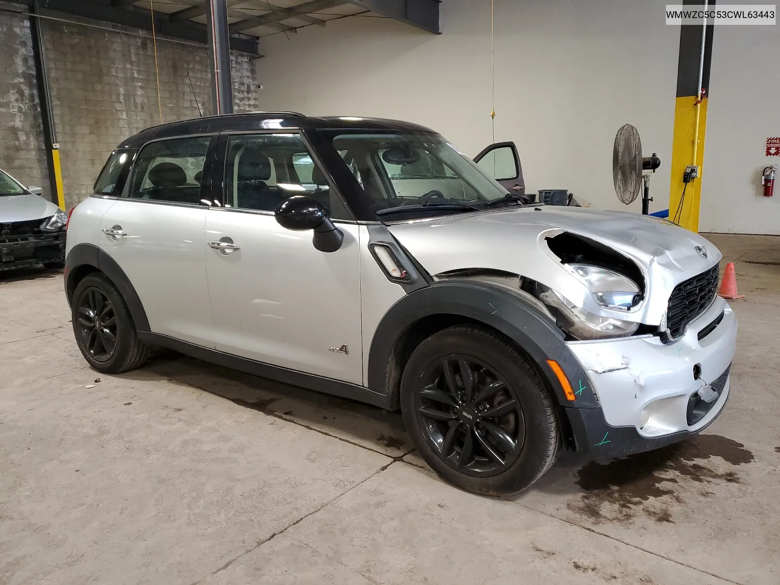 2012 Mini Cooper S Countryman VIN: WMWZC5C53CWL63443 Lot: 68130884