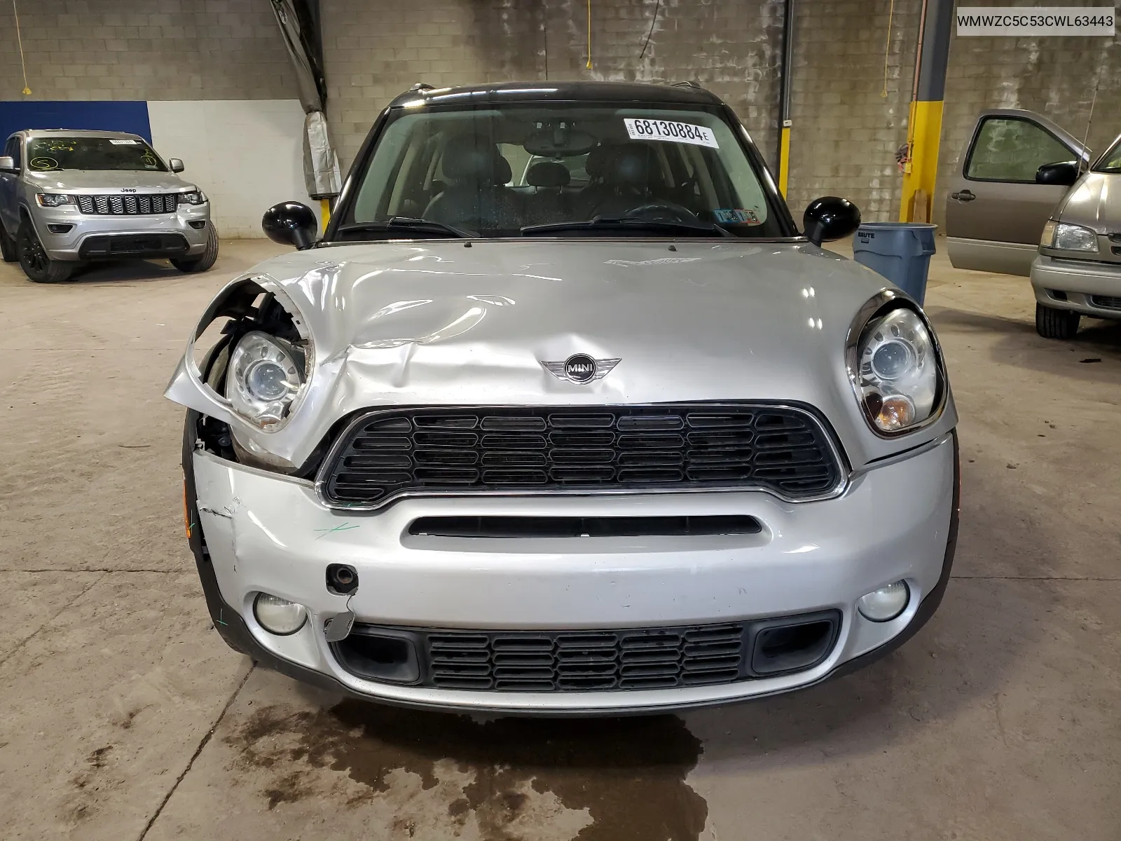 2012 Mini Cooper S Countryman VIN: WMWZC5C53CWL63443 Lot: 68130884