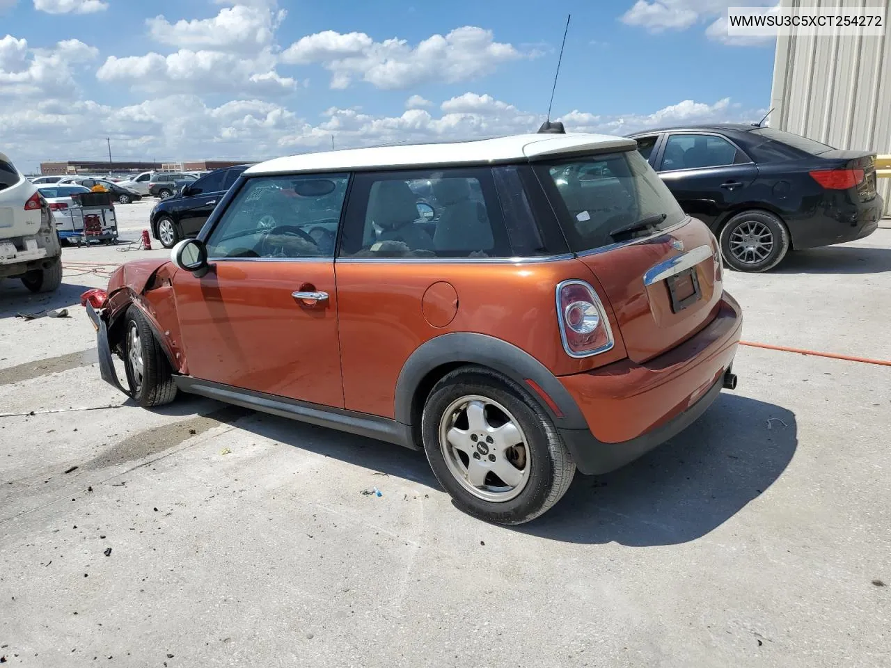 2012 Mini Cooper VIN: WMWSU3C5XCT254272 Lot: 69005354