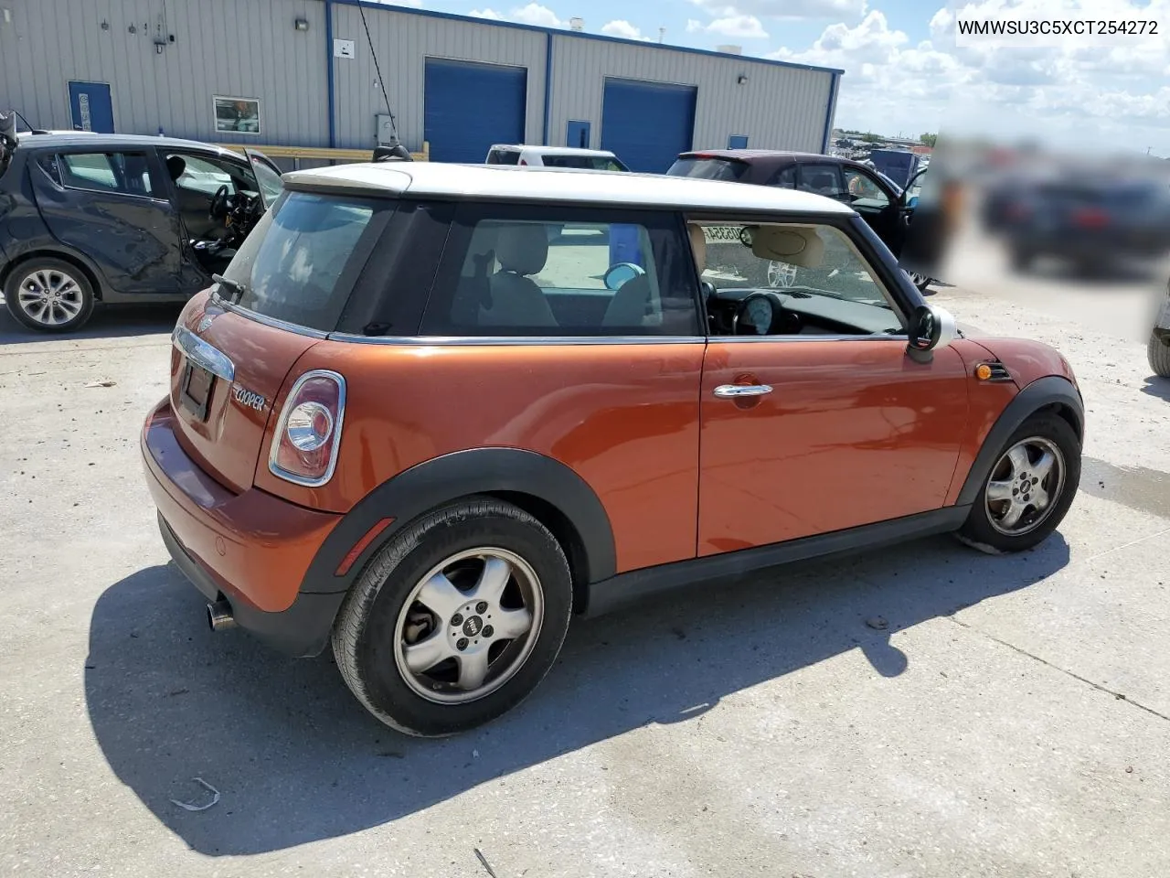 2012 Mini Cooper VIN: WMWSU3C5XCT254272 Lot: 69005354