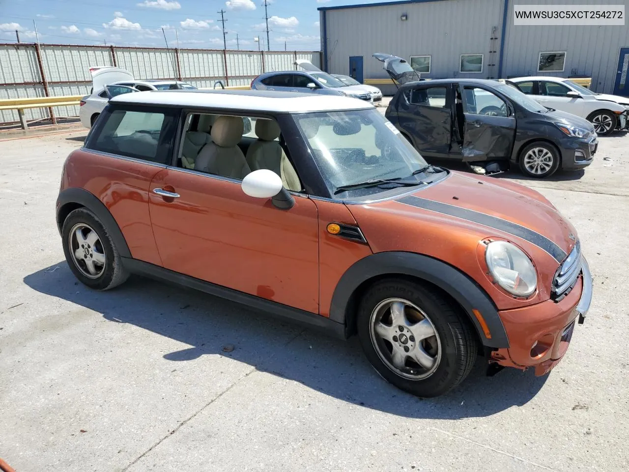 2012 Mini Cooper VIN: WMWSU3C5XCT254272 Lot: 69005354