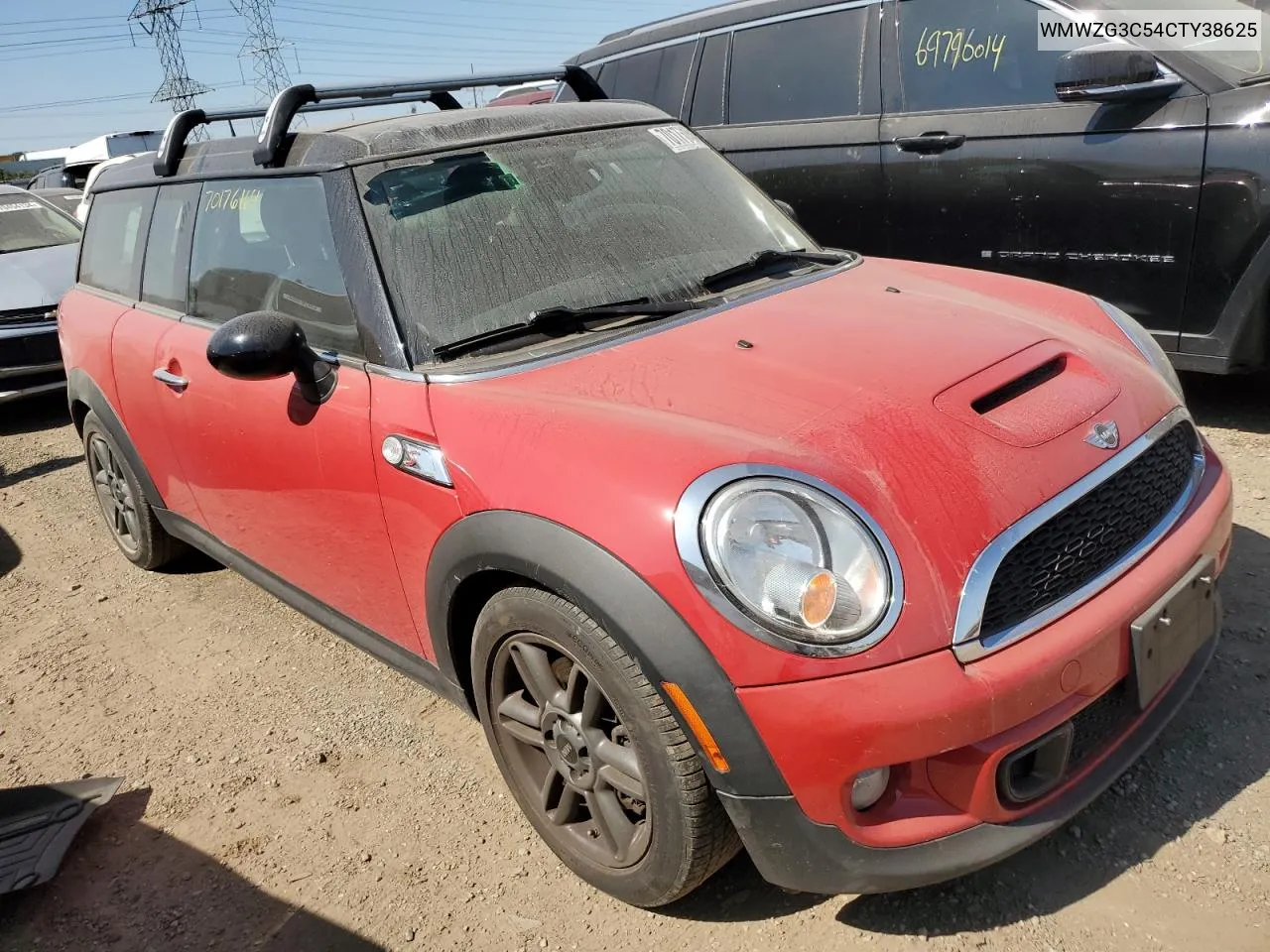 2012 Mini Cooper S Clubman VIN: WMWZG3C54CTY38625 Lot: 70176164