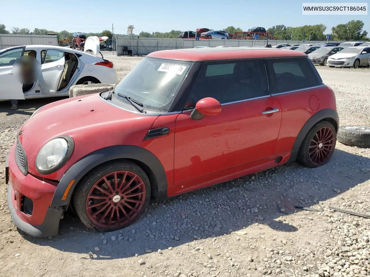 2012 Mini Cooper VIN: WMWSU3C59CT186045 Lot: 70337074